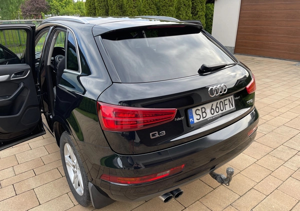 Audi Q3 cena 71500 przebieg: 92225, rok produkcji 2015 z Złotów małe 172